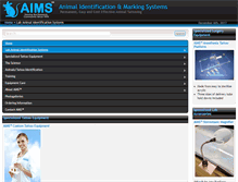 Tablet Screenshot of animalid.com